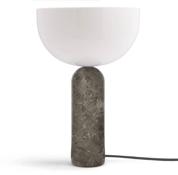 Kizu portable lamp – grey marble